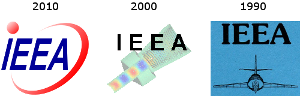 IEEA logos since 1990